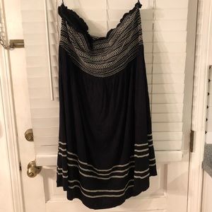 LADIES LANE BRYANT PLUS SZ 18/20 TUBE TOP DRESS